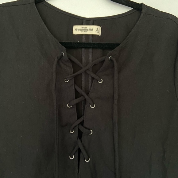 Abercrombie and Fitch black tunic dress - Picture 3 of 5